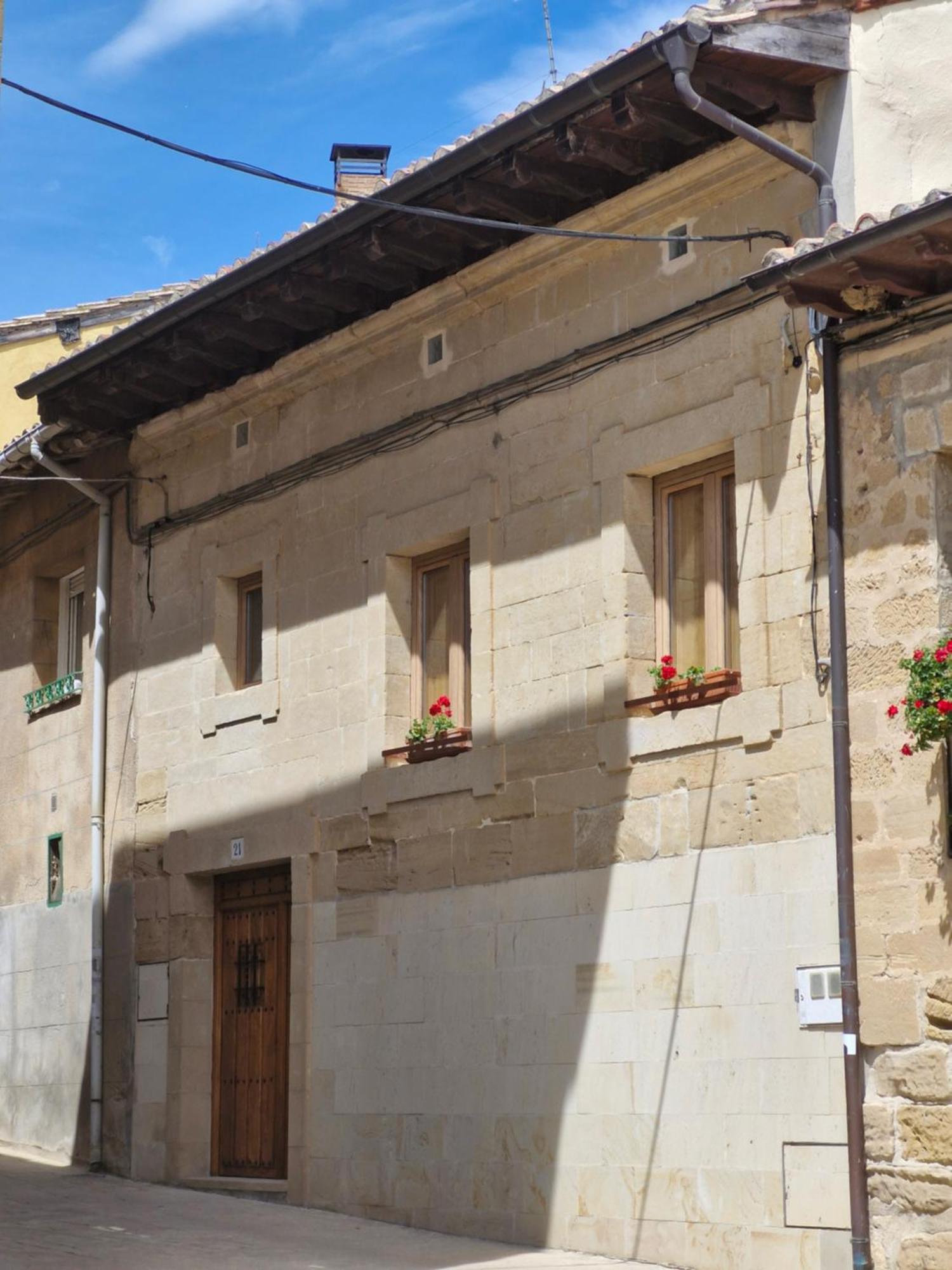 Ferienwohnung Casa De La Tia Irene Briñas Exterior foto